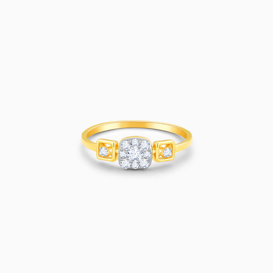 Gold Tapestry Of Life Diamond Ring