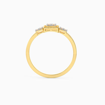 Gold Priceless Bond Diamond Ring