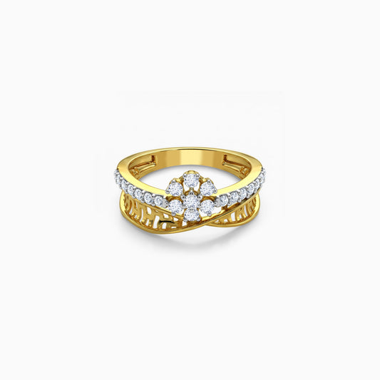 Gold Lyla Lab Grown Diamond Ring (Size 12)