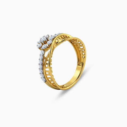 Gold Lyla Lab Grown Diamond Ring (Size 12)