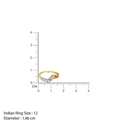 Gold Violette Lab Grown Diamond Ring (Size 12)