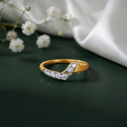 Gold Violette Lab Grown Diamond Ring (Size 12)