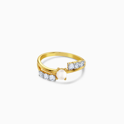 Gold Centre of Calm Lab Grown Diamond Ring