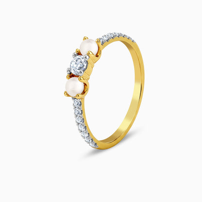 Anushka Sharma Gold Lumineuse Shine Lab Grown Diamond Ring (Size 12)