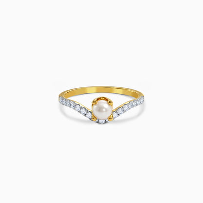 Gold Gracieux Shine Lab Grown Diamond Ring