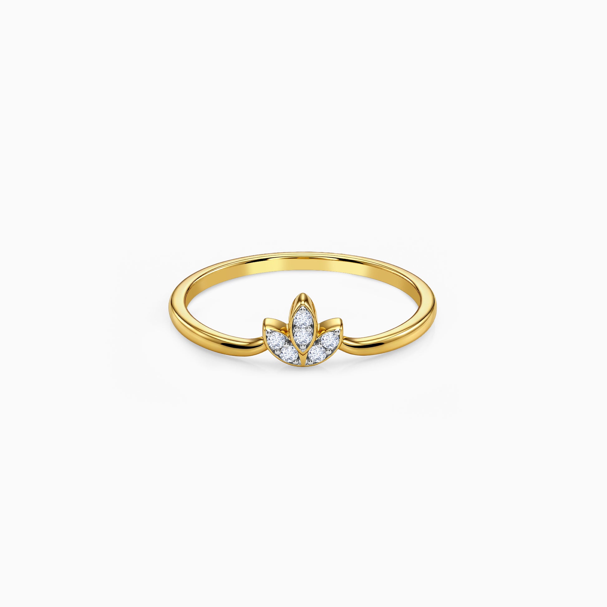 Gold Bloom & Slay Lab Grown Diamond Ring