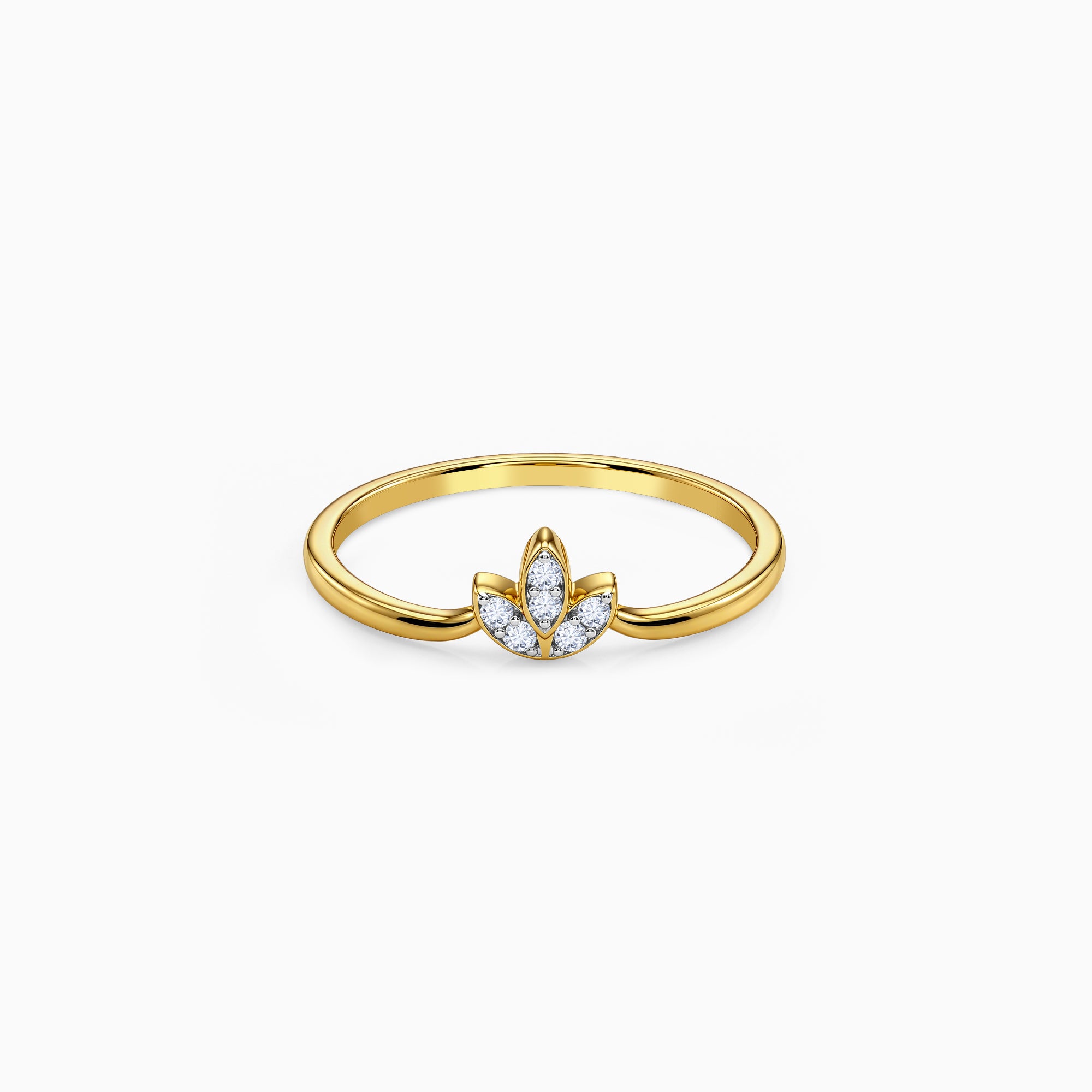 Gold Bloom & Slay Lab Grown Diamond Ring