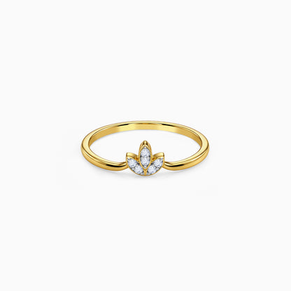 Gold Bloom & Slay Lab Grown Diamond Ring