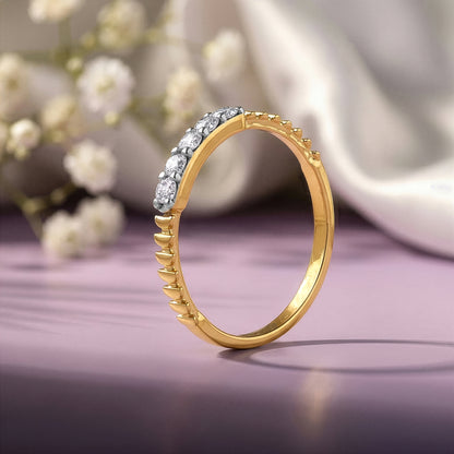 Gold Graceified Lab Grown Diamond Ring (Size 12)