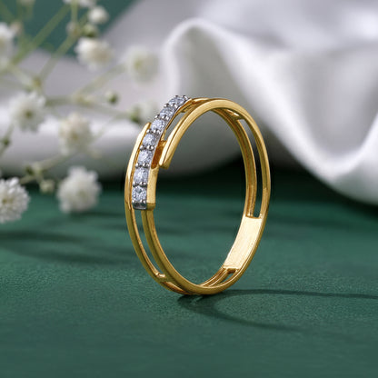 Gold Grace Level Lab Grown Diamond Ring (Size 12)