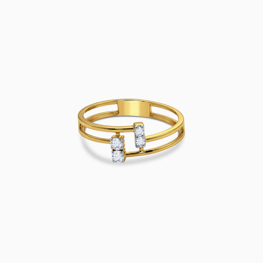 Gold Museworthy Lab Grown Diamond Ring