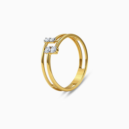 Gold Museworthy Lab Grown Diamond Ring (Size 12)
