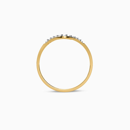 Gold Dual Path Lab Grown Diamond Ring (Size 12)