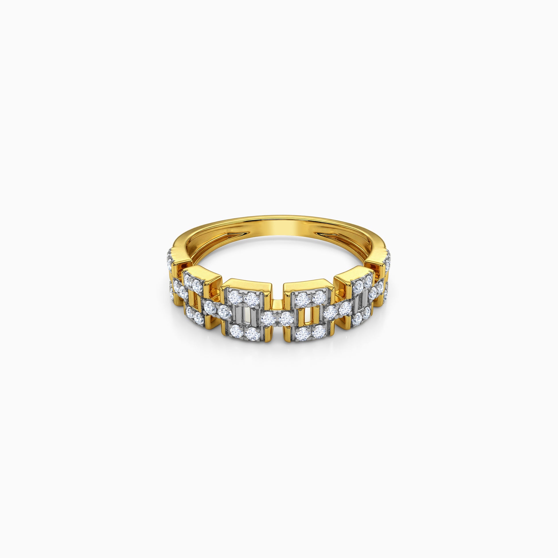 Gold Nexus Lab Grown Diamond Ring (Size 12)