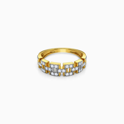 Gold Nexus Lab Grown Diamond Ring (Size 12)