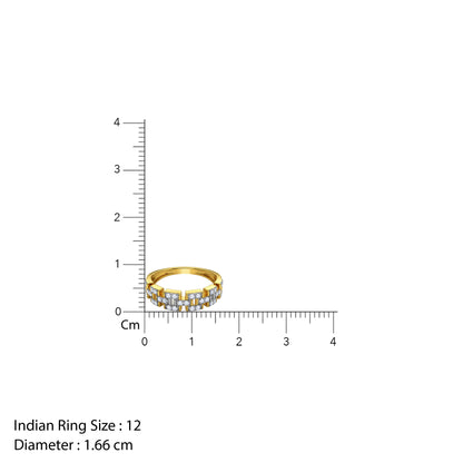 Gold Nexus Lab Grown Diamond Ring (Size 12)