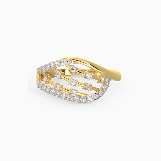 Gold Beautiful Moments Diamond Ring