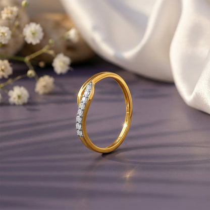 Gold Reverie Lab Grown Diamond Ring (Size 12)