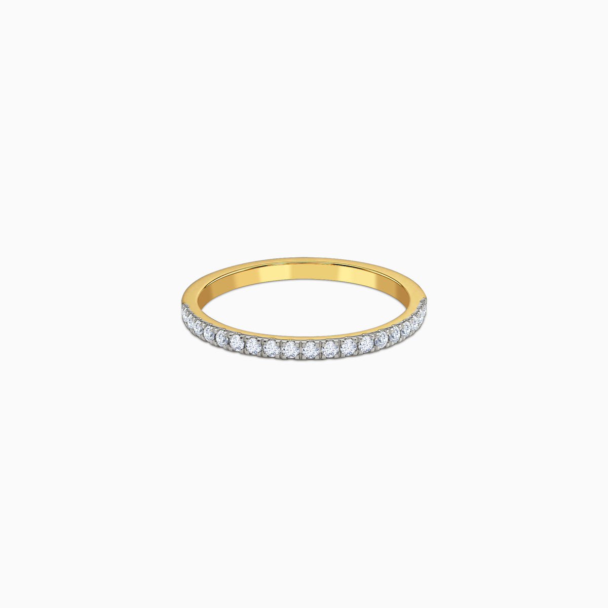 Gold Effortless Flex Lab Grown Diamond Ring (Size 12)