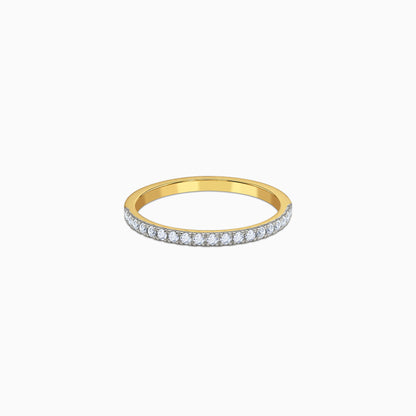 Gold Effortless Flex Lab Grown Diamond Ring (Size 12)
