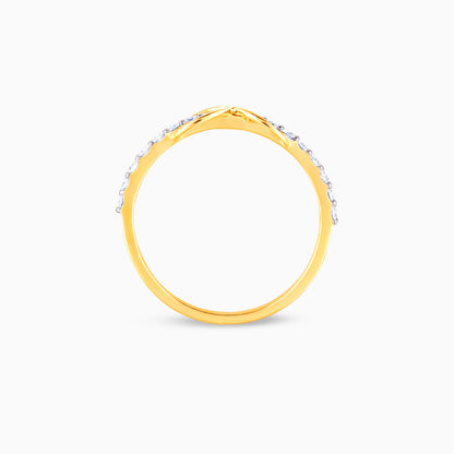 Gold To Infinity And Beyond Diamond Ring
