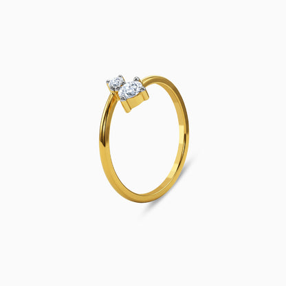 Gold Timelessly You Lab Grown Diamond Ring (Size 12)