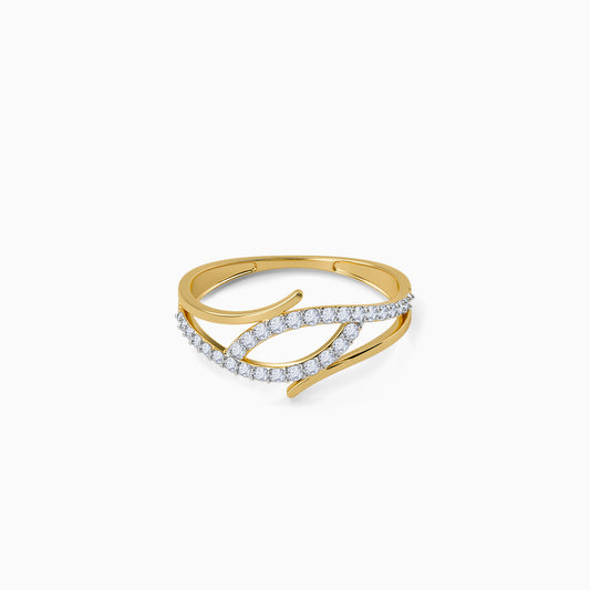 Gold Lumen Gaze Lab Grown Diamond Ring
