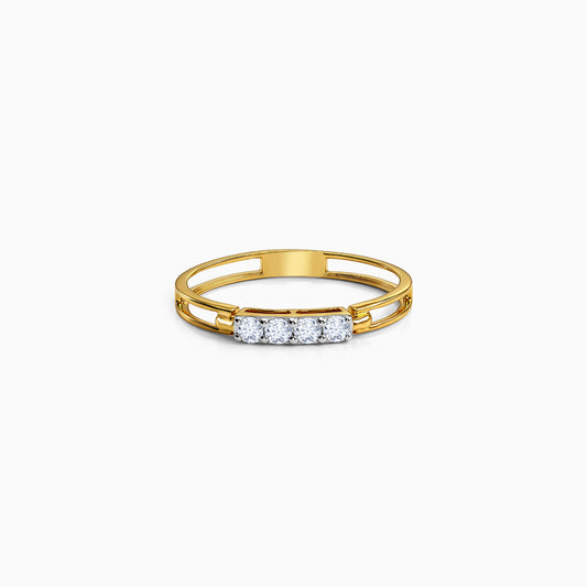 Gold Muse Mode Lab Grown Diamond Ring (Size 12)