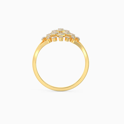 Gold Spectacular Diamond Ring