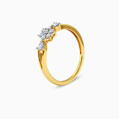 Gold Eterna Duo Lab Grown Diamond Ring (Size 12)