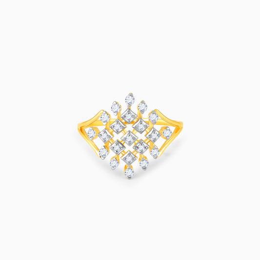 Gold Spectacular Diamond Ring