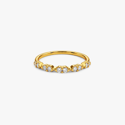 Gold Marquise Reverie Lab Grown Diamond Ring (Size 12)