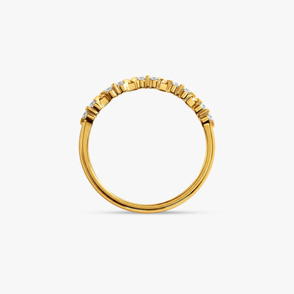 Gold Marquise Reverie Lab Grown Diamond Ring (Size 12)
