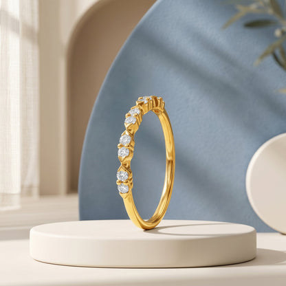 Gold Marquise Reverie Lab Grown Diamond Ring (Size 12)