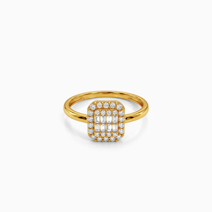 Gold Ligne Royale Lab Grown Diamond Ring (Size 12)
