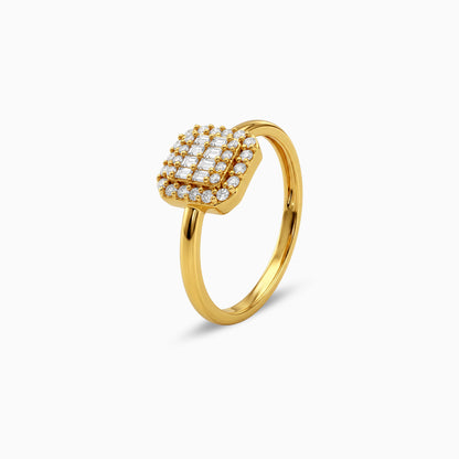 Gold Ligne Royale Lab Grown Diamond Ring (Size 12)