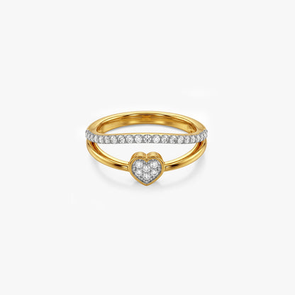 Gold Aveline Grace Lab Grown Diamond Ring (Size 12)