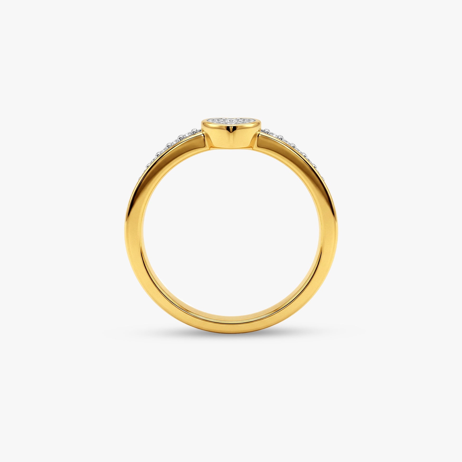 Gold Aveline Grace Lab Grown Diamond Ring (Size 12)