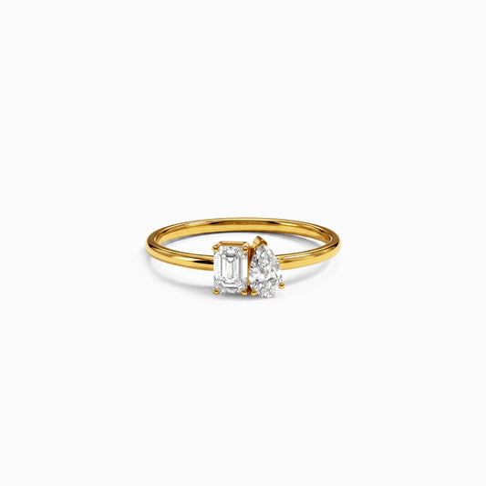 Gold Nova Luxe Lab Grown Diamond Ring (Size 12)