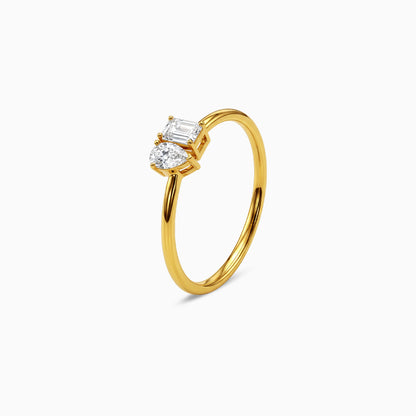 Gold Nova Luxe Lab Grown Diamond Ring (Size 12)