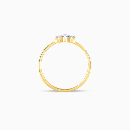 Gold Stunning Beauty Diamond Ring