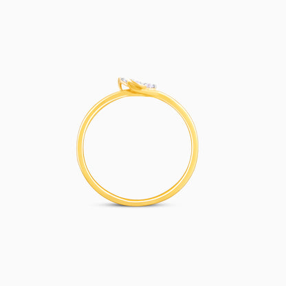 Gold Simplicity Diamond Ring