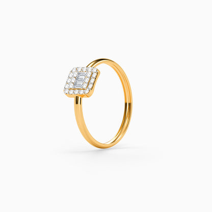 Gold Emberis Veil Lab Grown Diamond Ring (Size 12)