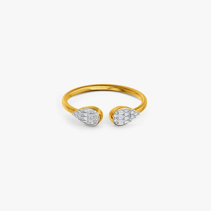 Gold Timeless Shine Lab Grown Diamond Ring (Size 12)