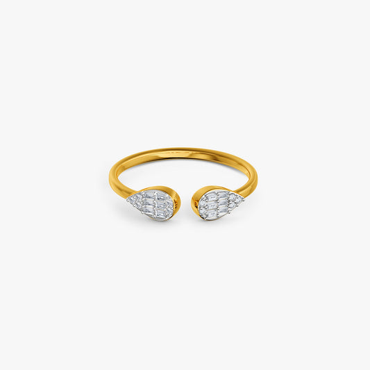 Gold Timeless Shine Lab Grown Diamond Ring (Size 12)