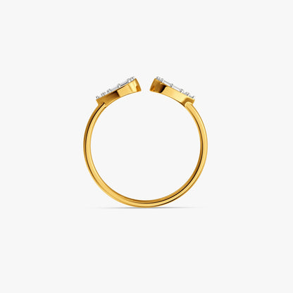 Gold Timeless Shine Lab Grown Diamond Ring (Size 12)