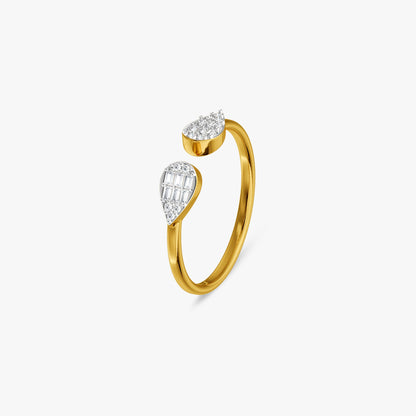 Gold Timeless Shine Lab Grown Diamond Ring (Size 12)