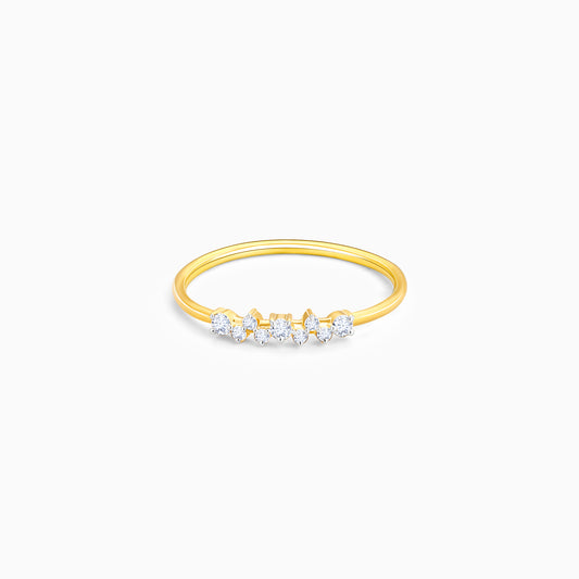 Gold Classic Elegance Diamond Ring