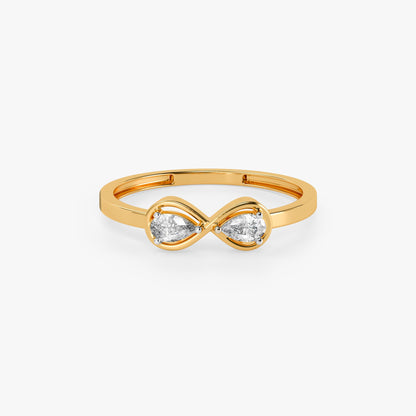 Gold Forever Glow Lab Grown Diamond Ring (Size 12)