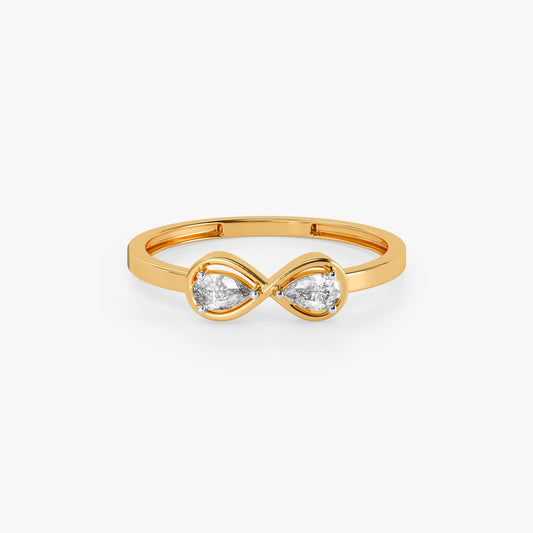 Gold Forever Glow Lab Grown Diamond Ring (Size 12)